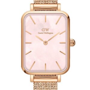 Daniel Wellington Quadro Pressed Melrose DW00100510 - Dameshorloge 20x26mm