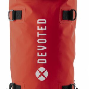 Devoted 40L Heavy Duty Dry Bag Backpack - Droogtas Rugzak - Rood