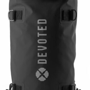 Devoted 40L Heavy Duty Dry Bag Backpack - Droogtas Rugzak - Zwart