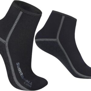 Diving Socks Neoprene Socks 3mm Thermal Non-Slip for Snorkeling Sports Socks for Men Women for Diving Snorkeling Surfing