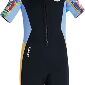 Diving Suit Kids XL - 2.5 mm Neopreen - Waterafstotend - Ideaal voor snorkelen - SnelShoppen