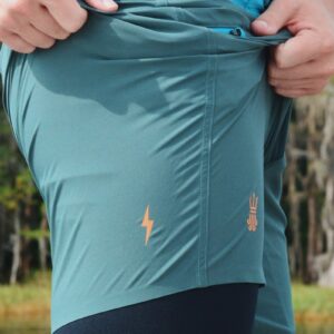 Driftline Boardshort Heren - Zwembroek met wetsuit voering - Sunset Grey - Maat 34