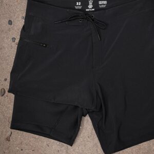 Driftline Eco Zwart Wetsuit Lined Boardshorts Maat 33 Large Heren Zwembroek