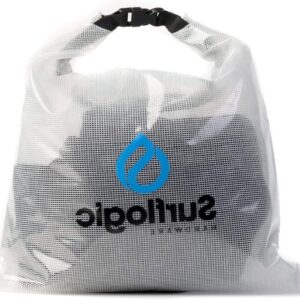 Droge Wetsuit Tas - Surf Tas Waterdicht - Neopreen Pak Opbergen - Hoogfrequente Gelaste Constructie - 25 Liter 50x60cm - Zilver