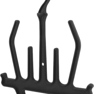 Droogduikbox - Duikorganizer Hanger - Apparatuur Drogen - 360 Graden Haak - 41 x 3 cm - Zwart