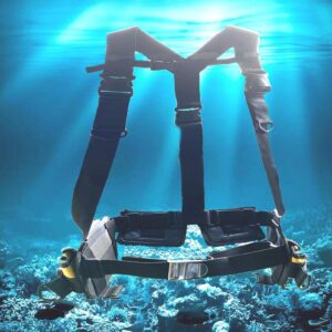 Duik Harnas - Verstelbaar Gewichtssysteem - Duiken & Snorkelen - Universele Pasvorm - 1.39 kg