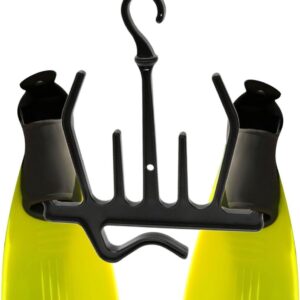 Duikhanger - Drooghanger Accessoires - Duikuitrusting Drogen - Sterke X-vorm - 50 cm - Zwart