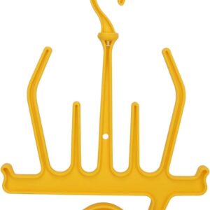 Duikhanger - Droogrek - Duikpak Drogen - Sneldrogend Ontwerp - 51x41x3 cm - Geel