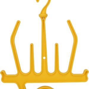 Duikhanger Pak - Droogrek - Snelle Droging - Efficiënt Afvoersysteem - 51 x 41 cm - Geel