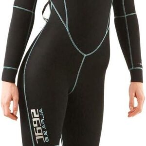 Duikpak 5 mm - Wetsuit Dames Heren - Scuba Duiken - Ultra Zacht Neopreen - 83 cm Borst - Zwart
