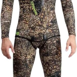 Duikpak Heren - Wetsuit Capuchon - Watersport Duiken - Tweedelig Ontwerp - 35 mm - Zwart