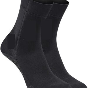 Duiksokken - Wetsuit sokken - Watersport Bescherming - Antislip Zool - 3 mm - Zwart