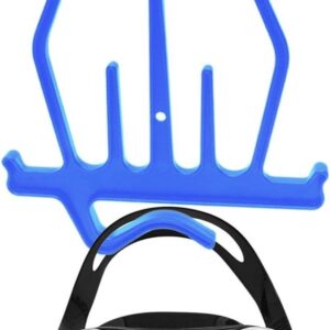 Duikuitrusting Hanger - Drooghanger Opbergrek - Duikspullen Drogen - Sterke X-vorm - 50 cm Breed - Blauw