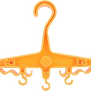 Duikuitrusting Hanger - Wetsuit BCD - Duikspullen Opbergen - Ergonomisch Ontwerp - 43 x 29 x 3 cm - Oranje