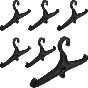 Duikuitrusting Hangers - Wetsuit Vest Hanger - Duikspullen Ophangen - Stevig Kunststof Ontwerp - 40.89 x 22.1 cm - Zwart