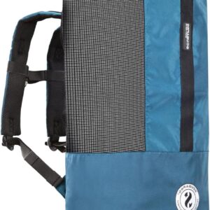 Duikuitrusting Tas - Sporttas Snorkelen - Waterdicht Opbergen - Rol Top Sluiting - 48 cm Hoog - Denim Blauw