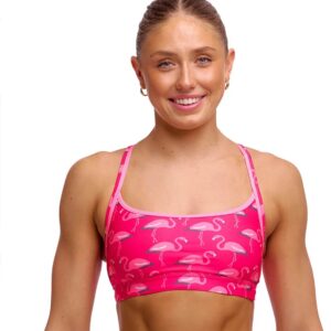 Funkita Fks026 Sportbeha Met Medium Impact Roze S Vrouw