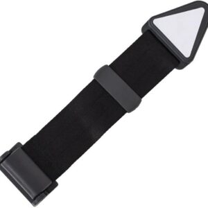 Gordelkussen Auto - Schouderbeschermer Gesp - Veilig Rijden - Waterdichte Stof - 300 x 60 mm - Zwart