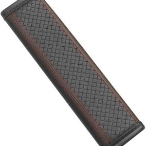 Gordelkussen Autogordel - Schouderbeschermer Veiligheidsgordel - Comfortabel Rijden - Waterdichte Stof - 400 g - Zwart