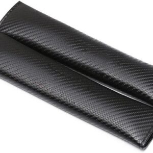 Gordelkussen - Schouderbeschermer - Veiliger Rijden - Zachte Demping - 24 cm - Carbon