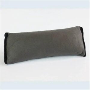 Gordelkussen Universeel - Autogordel Hoes - Comfortabel Reizen - Waterdichte Stof - 30x12 cm - Grijs