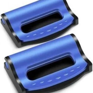 Gordelkussens Auto - Gordelbeschermers - Comfortabel Rijden - Zachte Vulling - 2 Stuks - Blauw