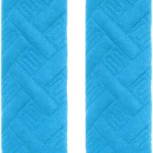 Gordelkussens Auto - Schouderhoezen - Comfortabel Rijden - Zacht Pluche Materiaal - 1 Paar - Blauw