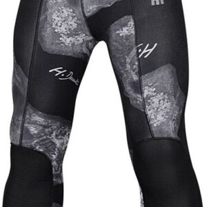 H.dessault By C4 Black Side 3 Mm Speervishoudbroek Zwart XL Man