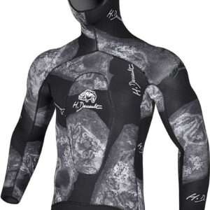 H.dessault By C4 Black Side 5 Mm Speervistuig Zwart XL Man
