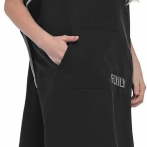Handdoek Poncho Hooded lichtgewicht Microfiber Surf wetsuit Verandering met Zak, Volwassenen/Kinderen Strand Zwemmen Veranderende Handdoek
