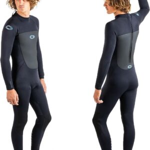 Heren Wetsuit Volledige Lengte 3mm Neopreen voor Surfen en Duiken