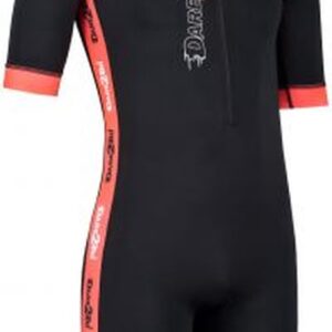 Heren coldmax SS tri-suit zwart-rood XXL