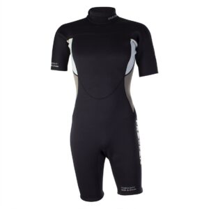 Heren shorty 3mm zwart/grijs M