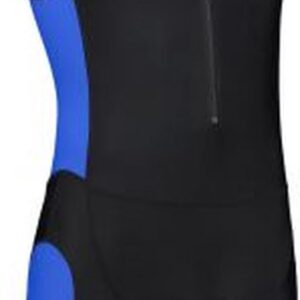 Heren tri-suit zwart-blauw S