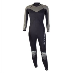 Heren wetsuit 3mm zwart/grijs 2XL
