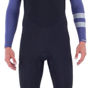 Hurley Advant 4/3 Mm Lange Mouwen Neopreen Wetsuit Met Borst Rits Zwart M Man