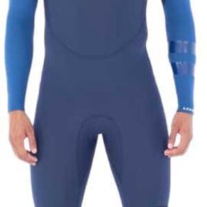 Hurley Advant 4/3 Mm N Lange Mouwen Neopreen Wetsuit Met Borst Rits Blauw L Man