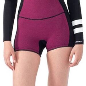 Hurley Advant Texture 2/2 Mm Korte Damesjumpsuit Met Ritssluiting Aan De Voorkant Roze 4 Vrouw