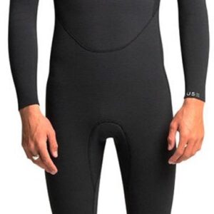 Hurley Plus 3/2 Mm Lange Mouwen Neopreen Wetsuit Met Borst Rits Zwart XL Man
