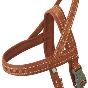 Hurtta Hondenharnas - Hondentuig - Casual Eco - Kleur: Cinnamon - Borstomvang: 60-70 cm