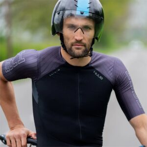 Huub Heren Anemoi 2 Trisuit - Black / Purple