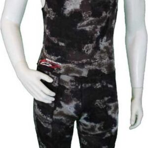 Imersion Seriole Camo Strechy Yamamoto Long John 5 Mm Speervishoudbroek Zwart 3XL Man,Vrouw