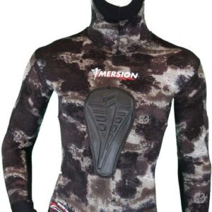 Imersion Seriole Camo Strechy Yamamoto Speervistuig 5 Mm Zwart S Man,Vrouw