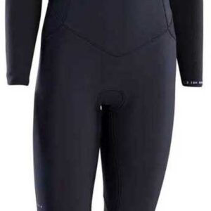 Ion Amaze Amp 4/3 Dames Neopreen Wetsuit Met Lange Mouwen En Rugrits Zwart M Vrouw