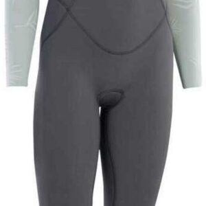 Ion Amaze Core 3/2 Mm Dames Wetsuit Van Neopreen Met Lange Mouwen En Rits Op De Borst Grijs L Vrouw