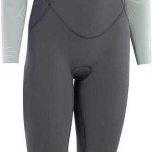 Ion Amaze Core 4/3 Mm Dames Wetsuit Van Neopreen Met Lange Mouwen En Rits Op De Borst Grijs M Vrouw