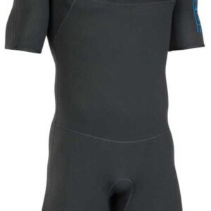 Ion Base 2/2 Mm Dames Shorty Met Ritssluiting Aan De Achterkant Zwart 50/M Vrouw