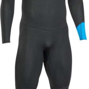 Ion Base 3/2 Mm Wetsuit Met Lange Mouwen En Rits Op De Rug Grijs 52/L Man