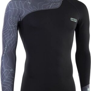 Ion Neo Top 0.5 Mm Thermisch T-shirt Met Lange Mouwen Zwart XS Man