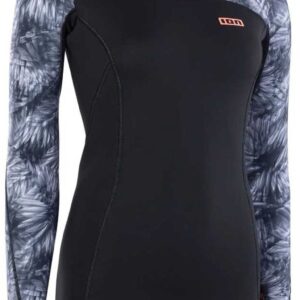 Ion Neo Top 2/2 Mm Dames Rash Guard Met Lange Mouwen Zwart S Vrouw